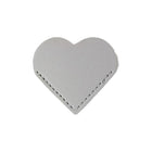 Pu Leather Heart-Shaped Bookmark Holder