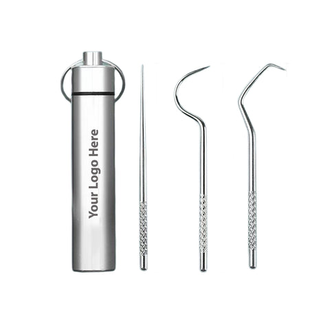 Stainless Steel Toothpick Tool Set