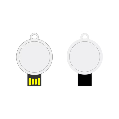 256G Rotatable Badge Flash Drive Usb3.0