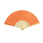 8.2" Folding Advertising Paper Bamboo Fan
