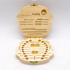 Kids Wooden Milk Teeth Storage Box