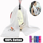 Pure Cotton Sweat-Absorbing Fitness Towel