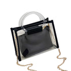 Clear Crossbody Bag with Removable Tote Bag