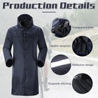Waterproof Hooded PVC Raincoat