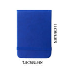 A7 Portable Notebook with PU Leather Cover and Elastic Band