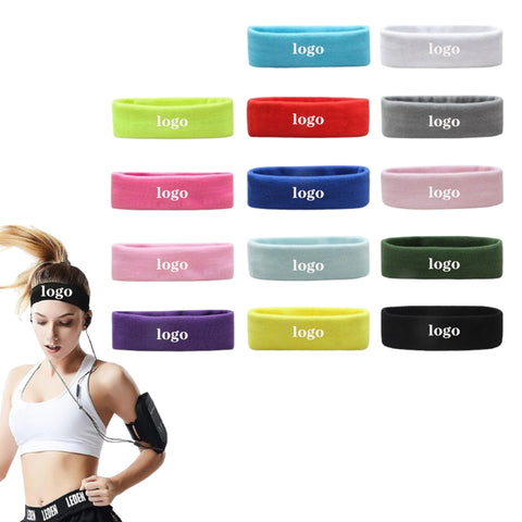 Embroidered Sport Run / Yoga Headband