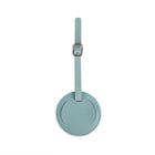 Round Shaped Pu Leather Luggage Tag