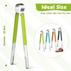 Non-Slip Comfort Grip Stainless Steel Kitchen Tongs