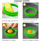 Round Silicone Omelette Mold