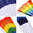 Folding Rainbow Hand Fan