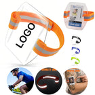 Reflective Armband Card Holder with Adjustable Elastic Strap