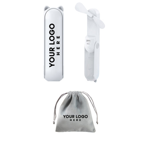 Multi-function Fan w/ Drawstring Bag