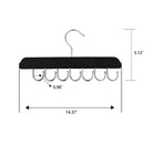 Wooden Belt Hanger Rack With 14 Hooks