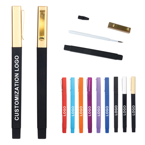 Square Plastic Ballpoint Pen