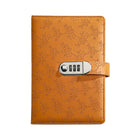Macaron A5 Notebook Password Lock Office Journal