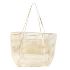 Knitted Shoulder Mesh Tote Bag