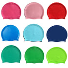 Adults' Large Solid-colored Swim Cap
