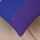 Rainbow Striped Canvas Tote Bag with Handle-13"x15"