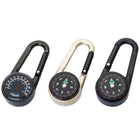 Mini Compass Carabiner Clip 3 In 1