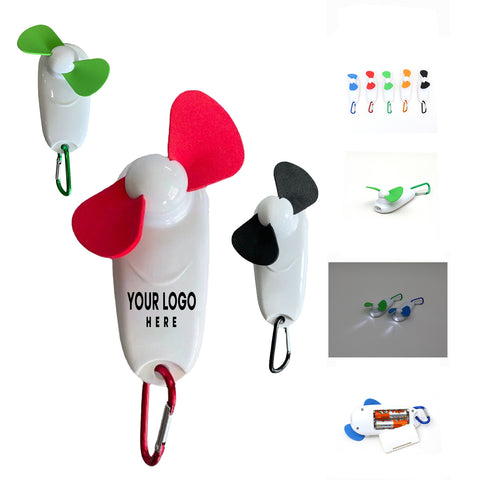 Handheld Mini LED Light & Fan