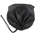 Black Polyester Drawstring Pocket