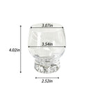 Round Belly Glass Tumbler（12oz）