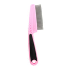 Fine-Tooth Comb For Pet Hair Grooming & Flea Removal