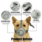 Dog Muzzle Adjustable Breathable Safety Comfort