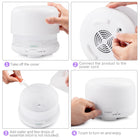 500Ml Ultrasonic Humidifier With Nightlight