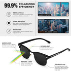 Classic Mirror Lens Polarized Sunglasses