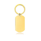 Stainless Steel Mirror-Polished Military ID Tag