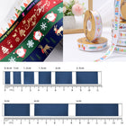 Ribbon Roll Step Repeat Printed 100 Yards