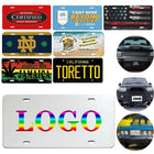 Custom Full Color Aluminum License Plate-6" x 12"