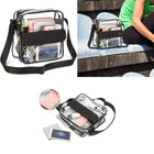 Clear PVC Cross Body Bag