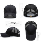 6 Panel Cotton Mesh Baseball Cap