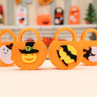 Halloween Pumpkin Candy Felt Bag