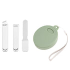 Portable 3-In-1 Stainless Steel Manicure Set