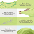 UPF50+ Quick Dry Breathable Sports T Shirt