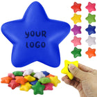 Custom 2" Mini Soft PU Foam Star Stress Reliever