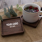 Creative Walnut Square Insulated Coaster