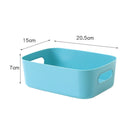 Versatile Plastic Desktop Storage Container Desk Organizer