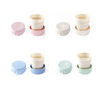 Portable Mini Folding Wheat Straw Telescopic Water Cup