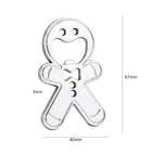 Gingerbread Man Beer Opener Bottle Opener Fridge Magnet