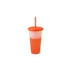Color Changing Cups With Lids And Straws