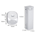 Portable Aluminum Alloy 5 Pcs Dice Game Set W/ Metal Case