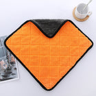 Diamond Quilted Thick Coral Fleece Car Cleaning Towel