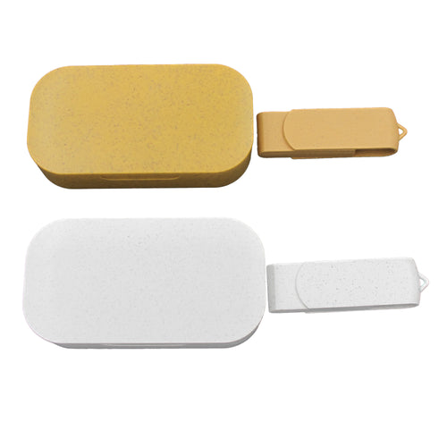 16G Degradable Wheat Straw Flash Drive Usb3.0