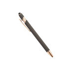 Rubber Coated Stylus Ballpoint Pen