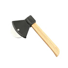 Axe-shaped Bamboo Handle Pizza Cutter