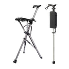 Elderly Foldable Walking Chair Stick